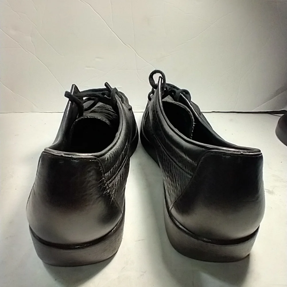 SAS Amigo Black Leather Comfort Laceup Shoes Men's sz 15N.